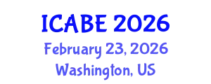 International Conference on Accounting, Business and Economics (ICABE) February 23, 2026 - Washington, United States