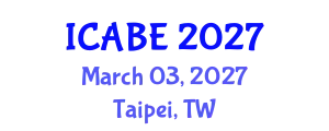International Conference on Accounting, Business and Economics (ICABE) March 03, 2027 - Taipei, Taiwan