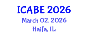 International Conference on Accounting, Business and Economics (ICABE) March 02, 2026 - Haifa, Israel