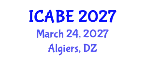 International Conference on Accounting, Business and Economics (ICABE) March 24, 2027 - Algiers, Algeria