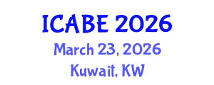 International Conference on Accounting, Business and Economics (ICABE) March 23, 2026 - Kuwait, Kuwait