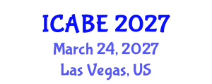 International Conference on Accounting, Business and Economics (ICABE) March 24, 2027 - Las Vegas, United States