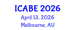 International Conference on Accounting, Business and Economics (ICABE) April 13, 2026 - Melbourne, Australia