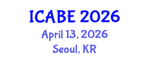 International Conference on Accounting, Business and Economics (ICABE) April 13, 2026 - Seoul, Republic of Korea