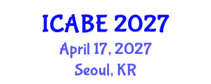 International Conference on Accounting, Business and Economics (ICABE) April 17, 2027 - Seoul, Republic of Korea