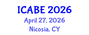 International Conference on Accounting, Business and Economics (ICABE) April 27, 2026 - Nicosia, Cyprus