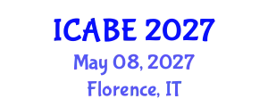 International Conference on Accounting, Business and Economics (ICABE) May 08, 2027 - Florence, Italy