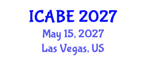 International Conference on Accounting, Business and Economics (ICABE) May 15, 2027 - Las Vegas, United States