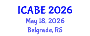 International Conference on Accounting, Business and Economics (ICABE) May 18, 2026 - Belgrade, Serbia