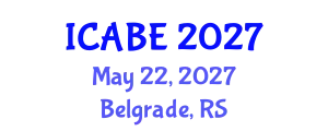 International Conference on Accounting, Business and Economics (ICABE) May 22, 2027 - Belgrade, Serbia