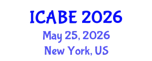 International Conference on Accounting, Business and Economics (ICABE) May 25, 2026 - New York, United States