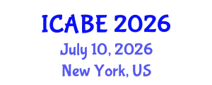 International Conference on Accounting, Business and Economics (ICABE) July 10, 2026 - New York, United States