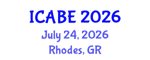 International Conference on Accounting, Business and Economics (ICABE) July 24, 2026 - Rhodes, Greece