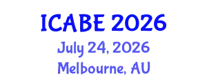 International Conference on Accounting, Business and Economics (ICABE) July 24, 2026 - Melbourne, Australia