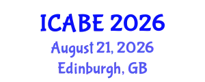 International Conference on Accounting, Business and Economics (ICABE) August 21, 2026 - Edinburgh, United Kingdom