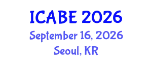 International Conference on Accounting, Business and Economics (ICABE) September 16, 2026 - Seoul, Republic of Korea