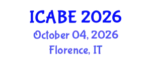 International Conference on Accounting, Business and Economics (ICABE) October 04, 2026 - Florence, Italy