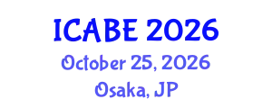 International Conference on Accounting, Business and Economics (ICABE) October 25, 2026 - Osaka, Japan