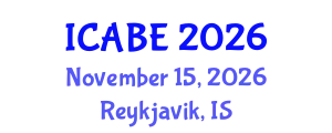 International Conference on Accounting, Business and Economics (ICABE) November 15, 2026 - Reykjavik, Iceland
