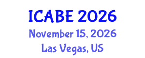 International Conference on Accounting, Business and Economics (ICABE) November 15, 2026 - Las Vegas, United States