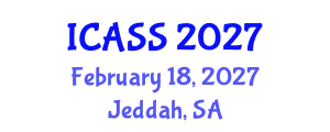International Conference on Applied Social Science (ICASS) February 18, 2027 - Jeddah, Saudi Arabia