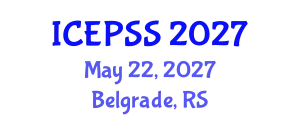 International Conference on Education, Policy and Social Sciences (ICEPSS) May 22, 2027 - Belgrade, Serbia