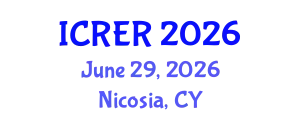 International Conference on Radioecology and Environmental Radioactivity (ICRER) June 29, 2026 - Nicosia, Cyprus