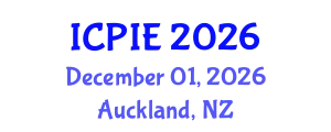 International Conference on Petroleum Industry and Energy (ICPIE) December 01, 2026 - Auckland, New Zealand