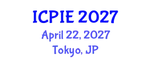 International Conference on Petroleum Industry and Energy (ICPIE) April 22, 2027 - Tokyo, Japan