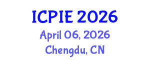 International Conference on Petroleum Industry and Energy (ICPIE) April 06, 2026 - Chengdu, China