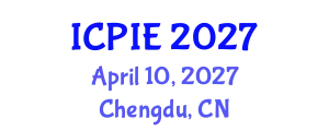 International Conference on Petroleum Industry and Energy (ICPIE) April 10, 2027 - Chengdu, China