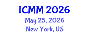 International Conference on Material Modelling (ICMM) May 25, 2026 - New York, United States