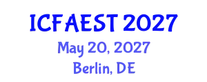 International Conference on Fisheries, Aquaculture Economics and Seafood Trade (ICFAEST) May 20, 2027 - Berlin, Germany