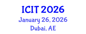 International Conference on Interpreting and Translation (ICIT) January 26, 2026 - Dubai, United Arab Emirates
