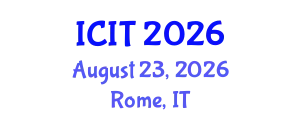 International Conference on Interpreting and Translation (ICIT) August 23, 2026 - Rome, Italy