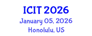 International Conference on Interpreting and Translation (ICIT) January 05, 2026 - Honolulu, United States