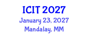 International Conference on Interpreting and Translation (ICIT) January 23, 2027 - Mandalay, Myanmar