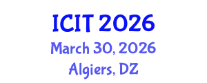 International Conference on Interpreting and Translation (ICIT) March 30, 2026 - Algiers, Algeria