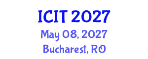 International Conference on Interpreting and Translation (ICIT) May 08, 2027 - Bucharest, Romania