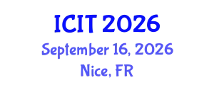 International Conference on Interpreting and Translation (ICIT) September 16, 2026 - Nice, France