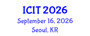 International Conference on Interpreting and Translation (ICIT) September 16, 2026 - Seoul, Republic of Korea