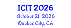International Conference on Interpreting and Translation (ICIT) October 21, 2026 - Quebec City, Canada
