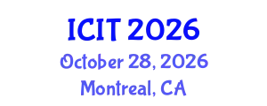 International Conference on Interpreting and Translation (ICIT) October 28, 2026 - Montreal, Canada