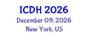 International Conference on Digital Heritage (ICDH) December 09, 2026 - New York, United States
