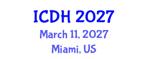 International Conference on Digital Heritage (ICDH) March 11, 2027 - Miami, United States