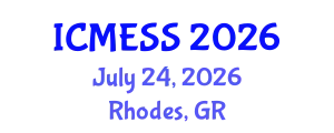 International Conference on Management, Economics and Social Science (ICMESS) July 24, 2026 - Rhodes, Greece