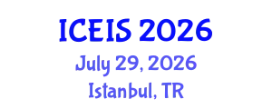 International Conference on Enterprise Information Systems (ICEIS) July 29, 2026 - Istanbul, Turkey