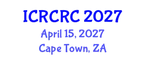 International Conference on the Red Cross and Red Crescent (ICRCRC) April 15, 2027 - Cape Town, South Africa