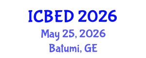 International Conference on Business and Economic Development (ICBED) May 25, 2026 - Batumi, Georgia