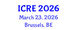 International Conference on Railway Engineering (ICRE) March 23, 2026 - Brussels, Belgium